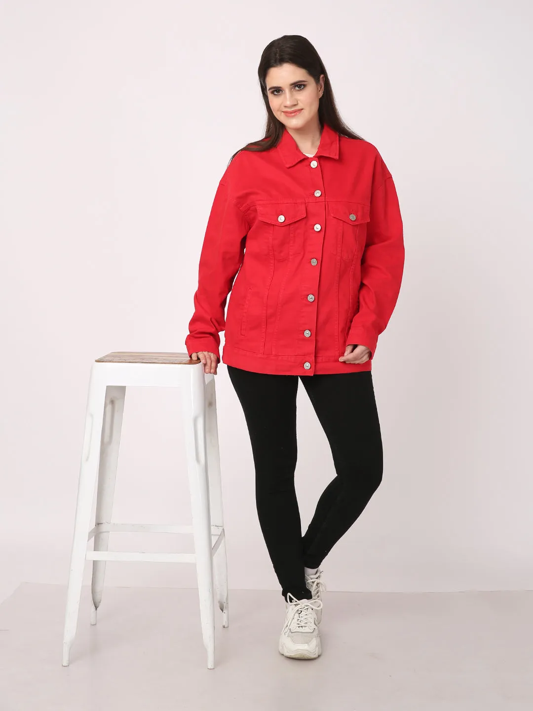 Women Classic Collar Jacket