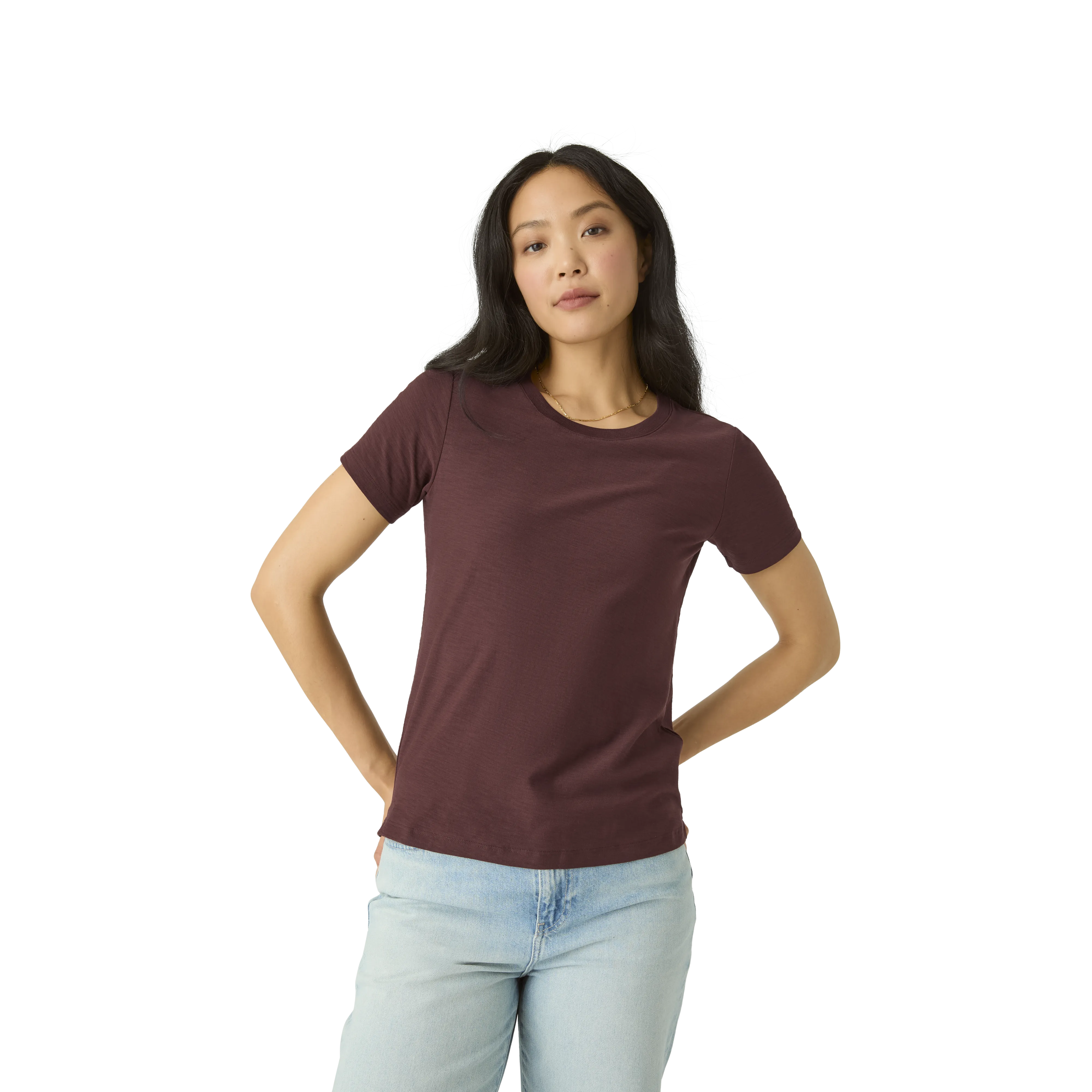 Women's Air Slub Crew Neck T-Shirt