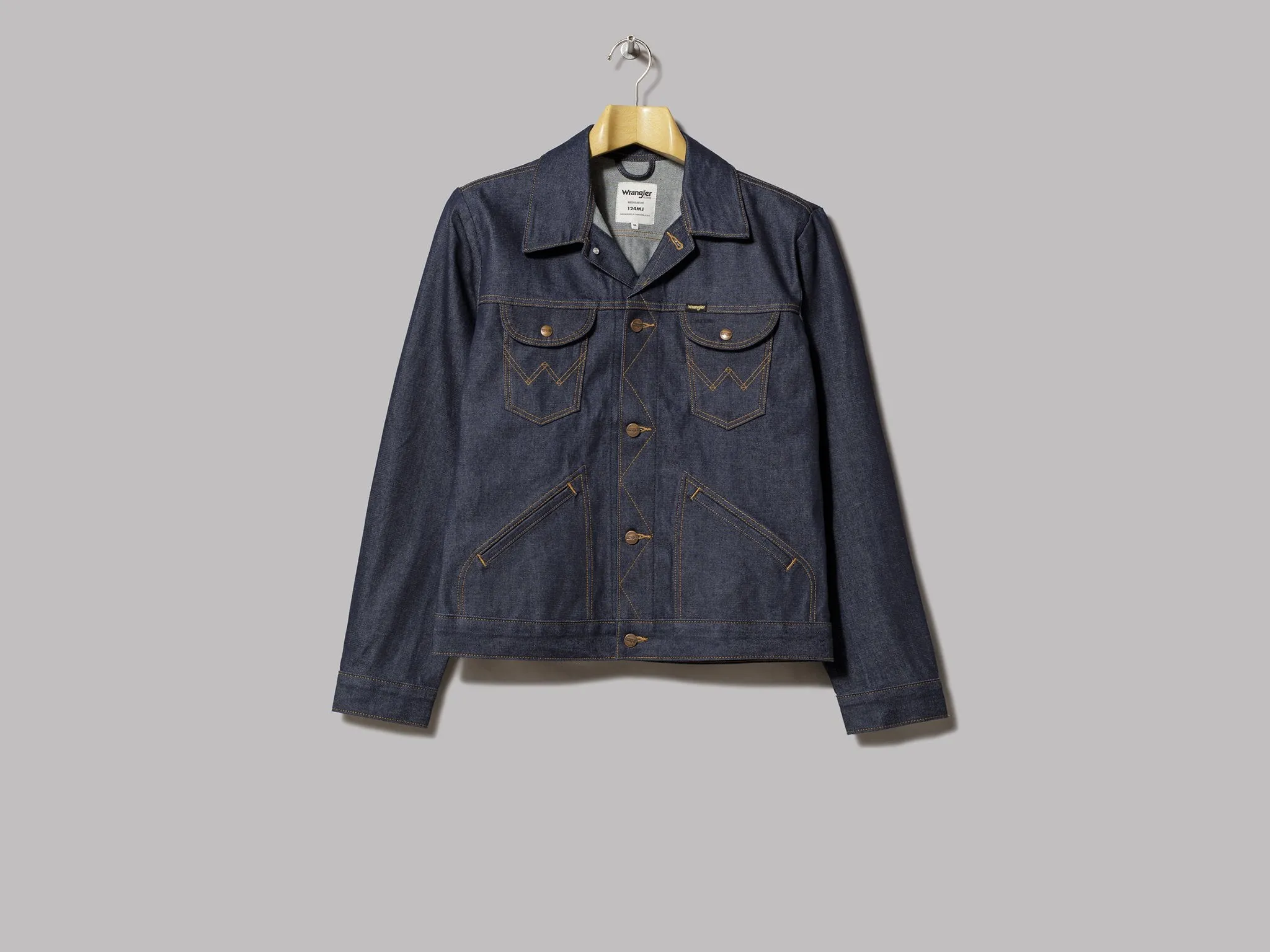 Wrangler New Western Jacket (Dark Indigo Denim)