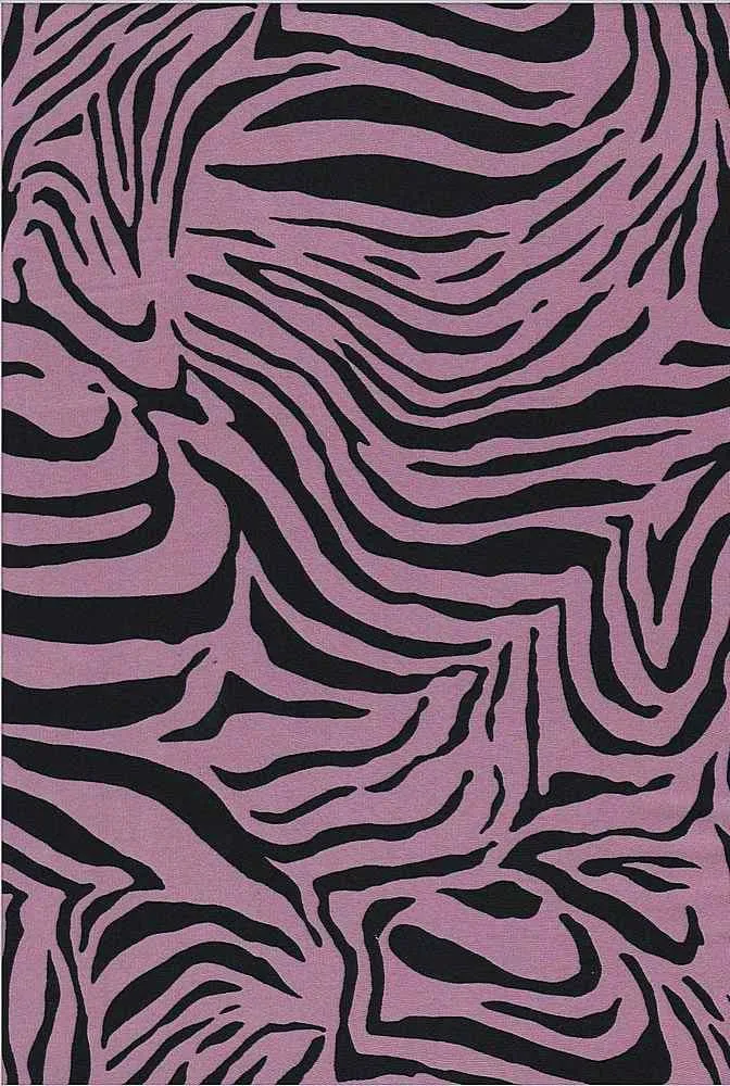 ZEBRA PRINT ON POLYESTER SATIN CHIFFON [NFA190617-035]