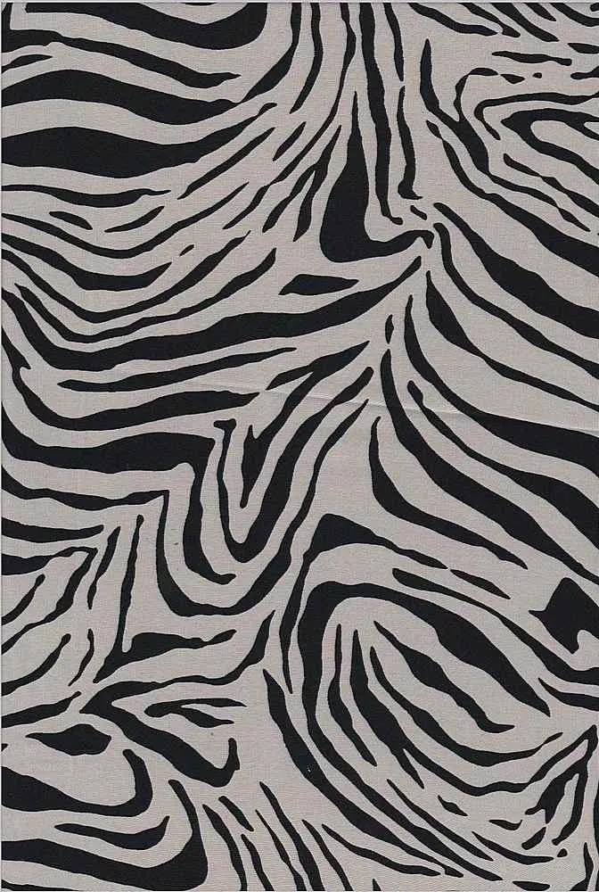 ZEBRA PRINT ON POLYESTER SATIN CHIFFON [NFA190617-035]